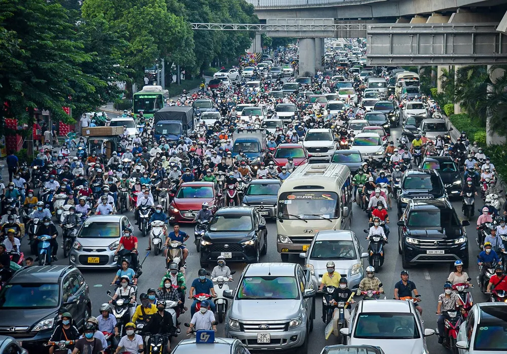 Phát thải từ phương tiện giao thông là nguyên nhân dẫn tới ô nhiễm không khí tại các đô thị lớn