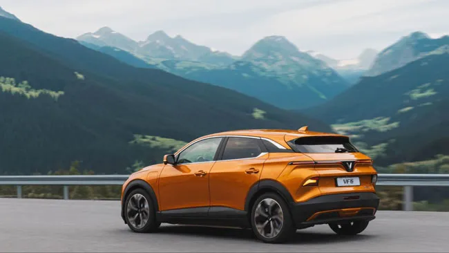 VF 6 - Ngôi nhà di động đầy tiện nghi đồng hành cùng mọi hành trình hứng khởi.