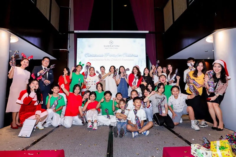 Các em nhỏ tại Trung tâm Hỗ trợ Phát triển Giáo dục Hòa nhập Bình Chánh và Hiệp hội Bảo vệ trẻ em Christina Noble cùng tham gia chương trình “Ước nguyện vì sao” và chương trình “Trao thú bông – Nhận nụ cười”.