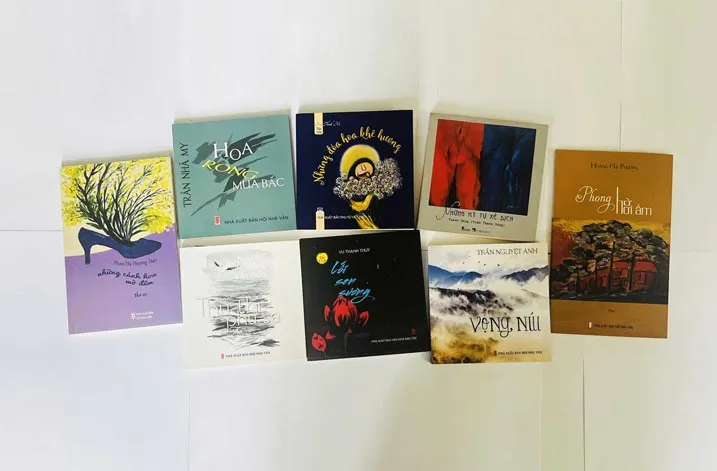 Các tập thơ 1-2-3 đã xuất bản