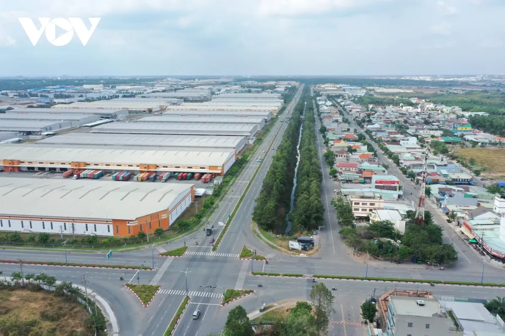 Bình Dương là 1 trong những tỉnh thu hút nhiều doanh nghiệp FDI ở vùng kinh tế trọng điểm phía Nam (Ảnh: Thiên Lý)