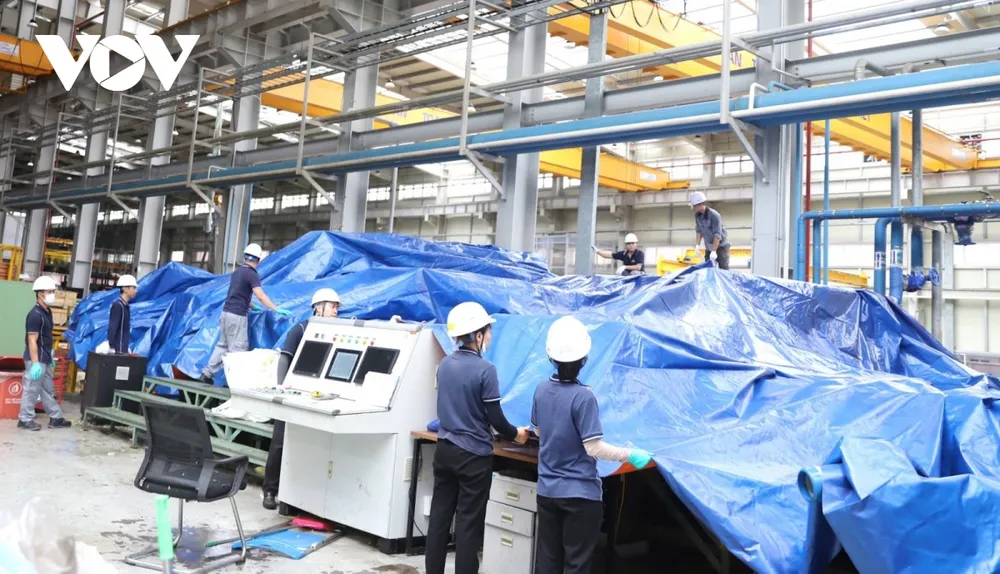 Một tuần sau bão số 3, hầu hết các doanh nghiệp tại tỉnh Quảng Ninh và thành phố Hải Phòng đã hoạt động trở lại. (Ảnh minh họa)