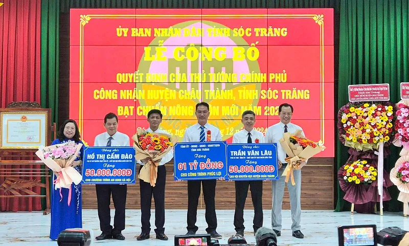 Huyện Châu Thành tiếp nhận các nguồn đóng góp vào hoạt động an sinh xã hội.jpg