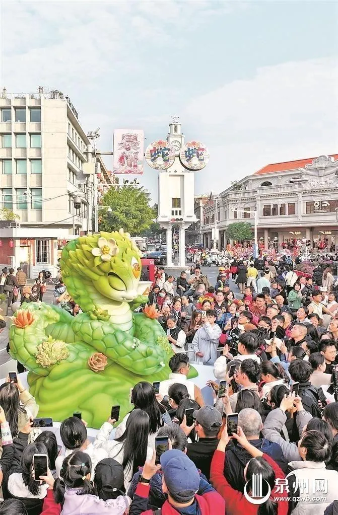 Rắn Châu Châu ở Tuyền Châu, Phúc Kiến. Ảnh: mạng Tuyền Châu