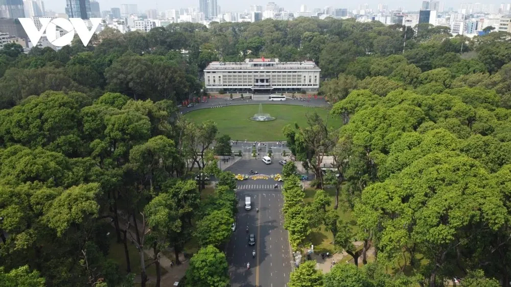 Lễ kỷ niệm 50 Ngày Giải phóng miền Nam, thống nhất đất nước (30/4/1975 - 30/4/2025) sẽ diễn ra tại khu vực phía trước Hội trường Thống Nhất, TP.HCM.