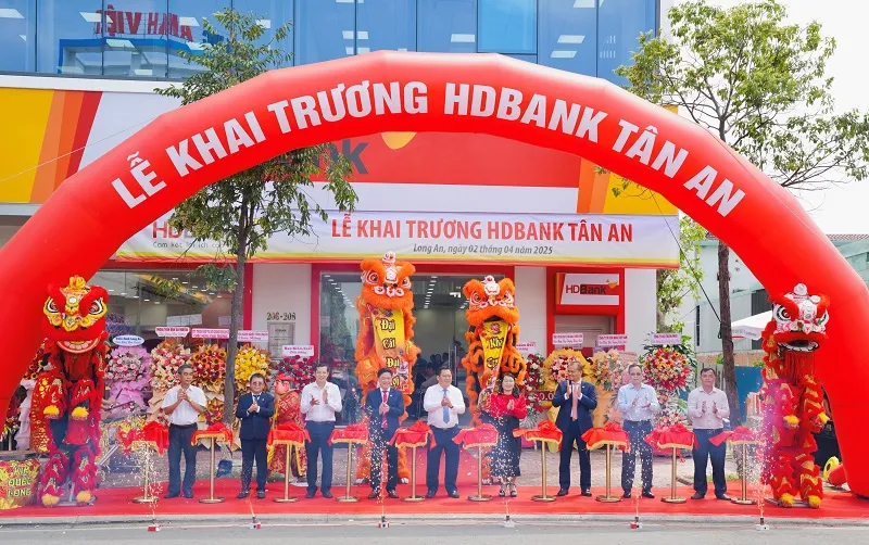 HDBank khai trương điểm giao dịch thứ 377 tại Tân An
