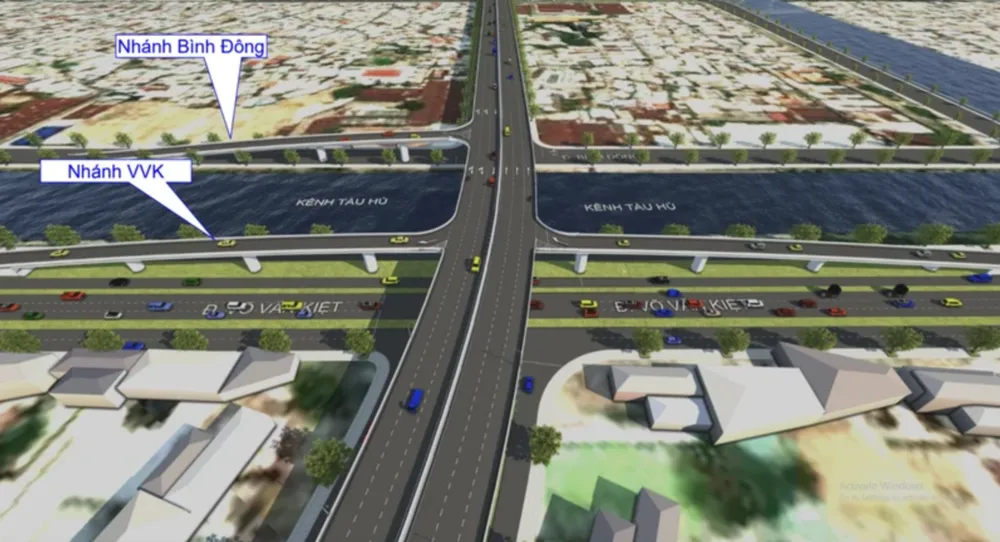 TPHCM chi gần 6.300 tỷ đồng làm dự án cầu đường Bình Tiên