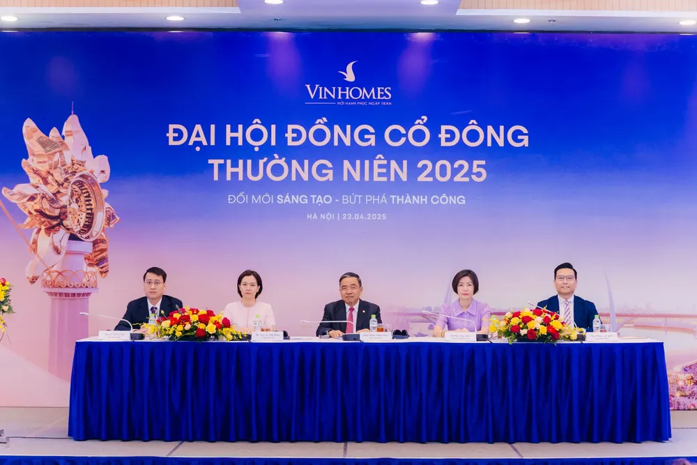 Vinhomes đặt mục tiêu doanh thu 180.000 tỷ đồng