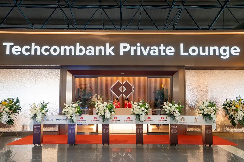 Ra mắt phòng chờ sân bay đẳng cấp Techcombank Private Lounge