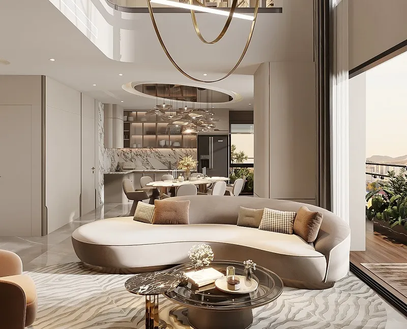 Từ 55 triệu đồng/m² cho dòng duplex - căn hộ 2 tầng FIATO UPTOWN với không gian cao, rộng đa chiều