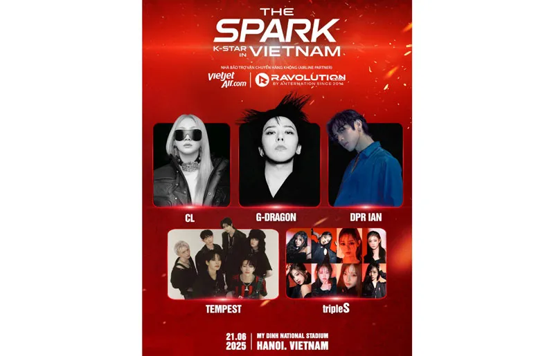 Vietjet giảm 66% giá vé chào đón đại nhạc hội K-star Spark