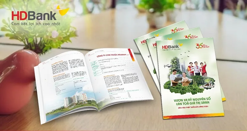 HDBank là một trong những ngân hàng đầu tiên tại Việt Nam công bố Báo cáo phát triển bền vững trong năm 2025