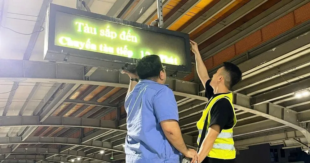 Sửa chữa khẩn cấp các hạng mục hư hỏng đường sắt đô thị Cát Linh-Hà Đông