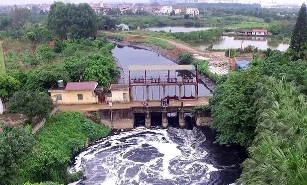 Hệ thống thủy lợi Bắc Hưng Hải ô nhiễm nghiêm trọng