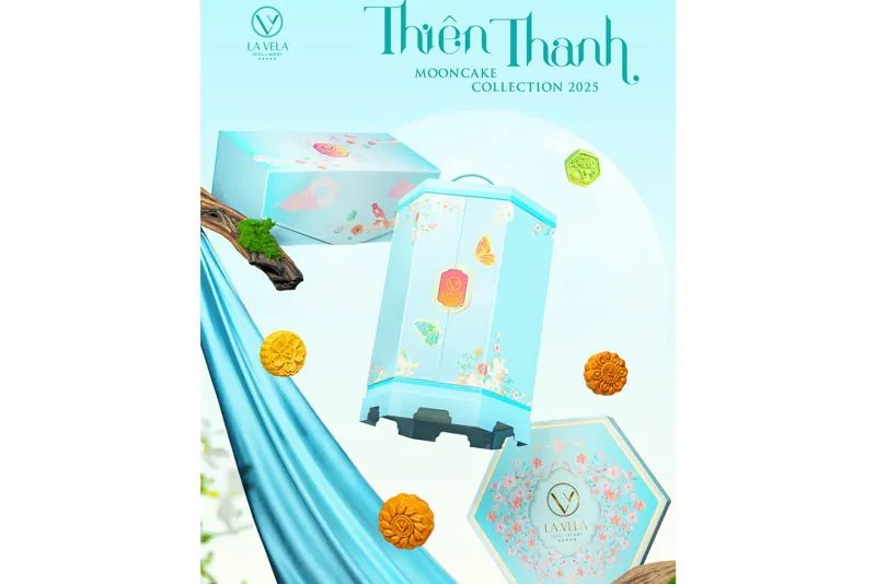 La Vela ra mắt bộ sưu tập bánh Trung thu 2025 "Thiên Thanh"