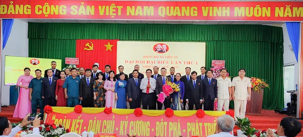 Ra mắt Ban Chấp hành Đảng bộ xã Liêu Tú, nhiệm kỳ 2025-2030