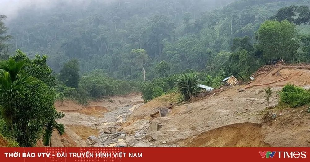 Nguy cơ lũ quét, sạt lở đất ở Quảng Ngãi và Đà Nẵng