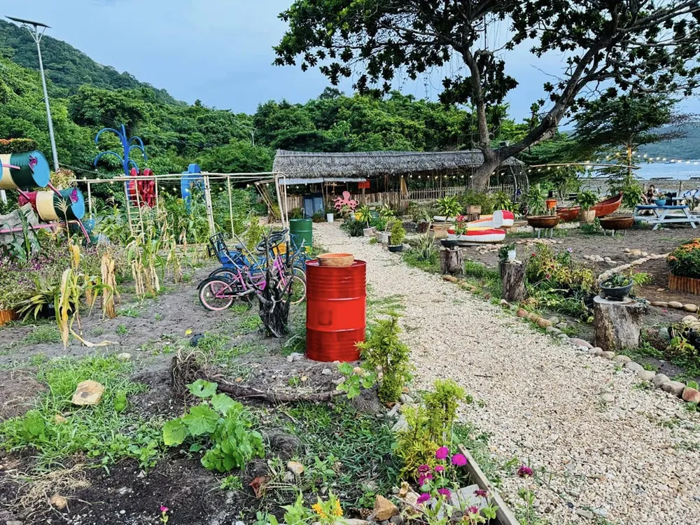 Xe đạp phục vụ khách tại một khu du lịch. Ảnh: ĐVCC