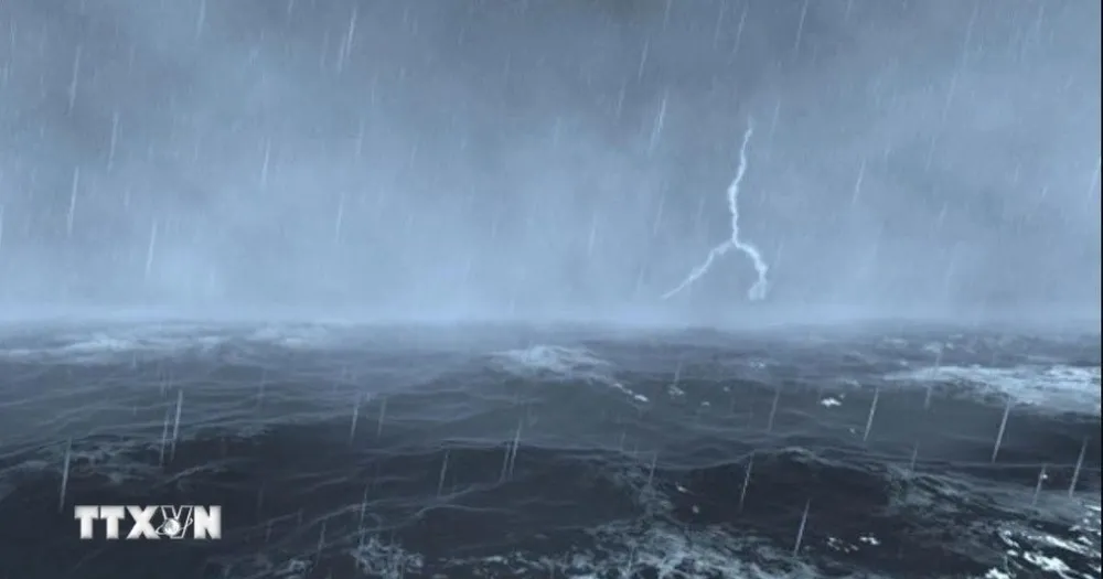 Xuất hiện vùng áp thấp trên khu vực Bắc Biển Đông