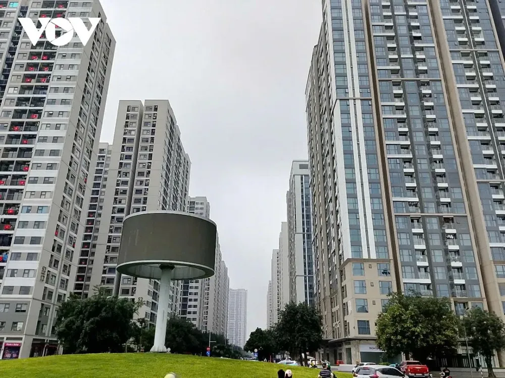 Khu đô thị ở phía Đông Hà Nội liên tục tăng giá vì giao dịch nhiều. Ảnh: PV