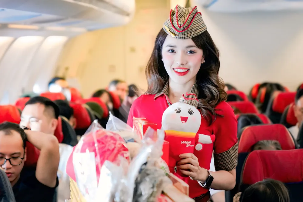 Vietjet tặng hàng trăm ngàn vé 0 đồng trong 3 ngày vàng