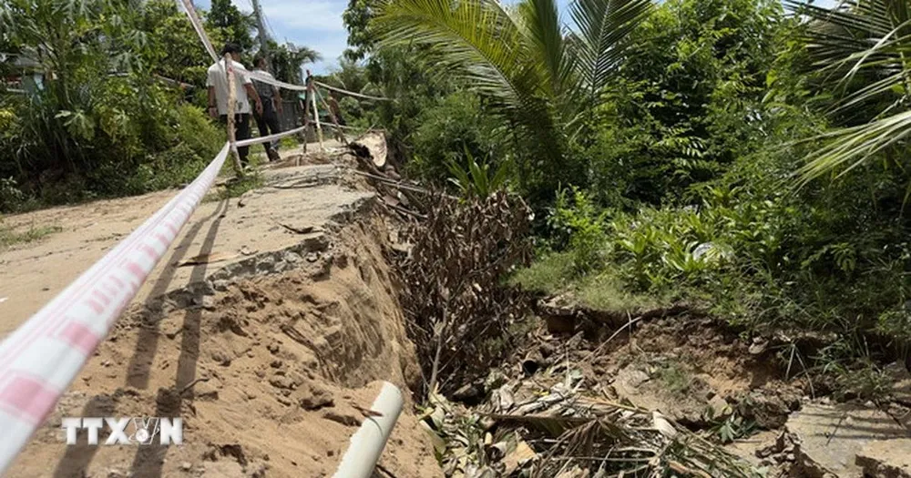 Đề phòng ngập lụt, sạt lở bờ bao tại An Giang, Đồng Tháp, Cần Thơ, Vĩnh Long