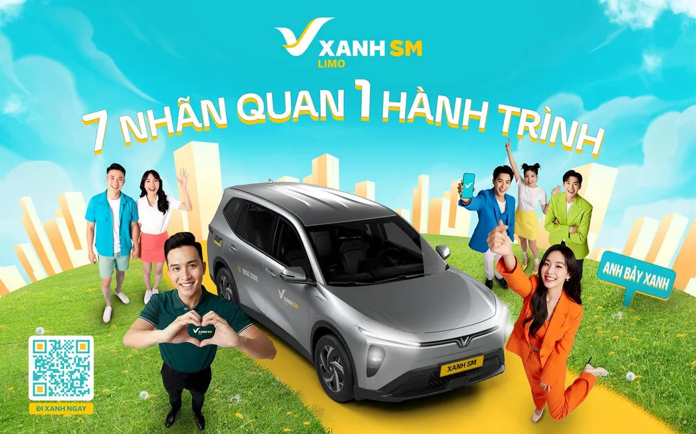 Dịch vụ Xanh SM Limo ra mắt tại Hà Nội và TPHCM từ ngày 21-10