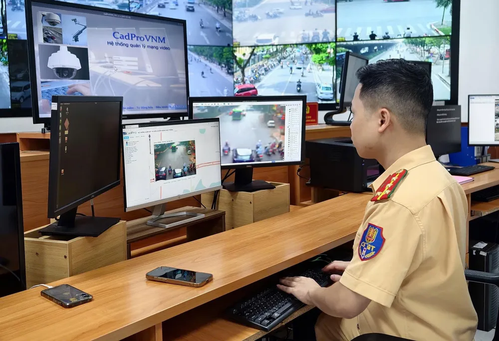 Hà Nội đã lắp đặt gần 2.000 camera AI 