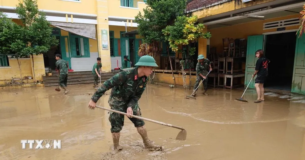 Đà Nẵng mưa lớn, nước sông Vu Gia - Thu Bồn lên báo động 3