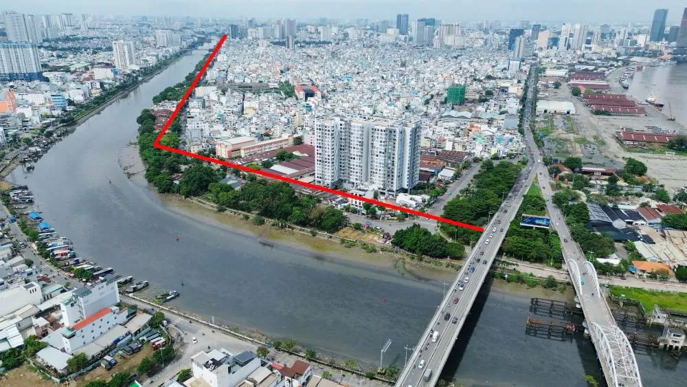 TPHCM: Điều chỉnh vốn dự án đường Tôn Thất Thuyết - công viên bờ Kênh Tẻ