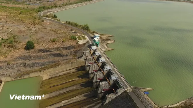 Hồ chứa thủy điện Buôn Kuốp. (Nguồn: Vietnam+)