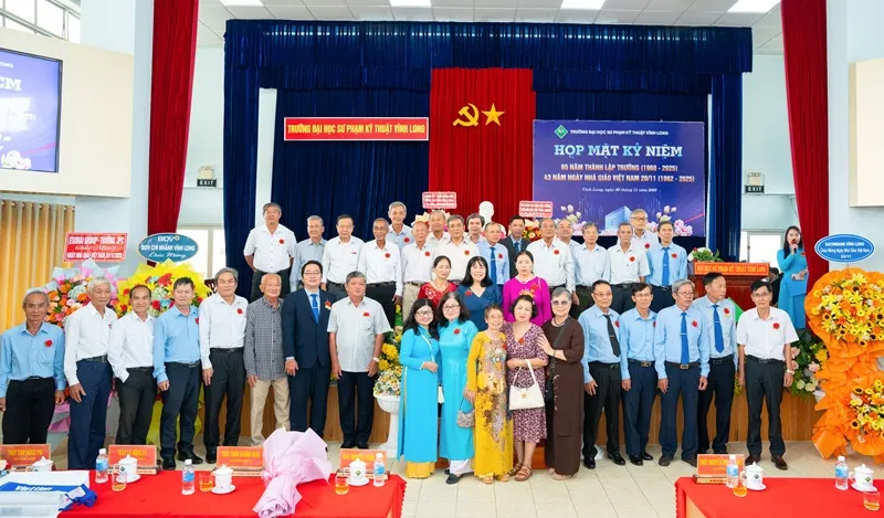 Đội ngũ cán bộ, giảng viên Trường Đại học Sư phạm Kỹ thuật Vĩnh Long qua các thời kỳ 