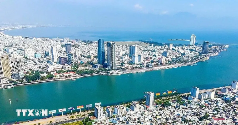Toàn cảnh thành phố Đà Nẵng. (Ảnh: Quốc Dũng/TTXVN) 