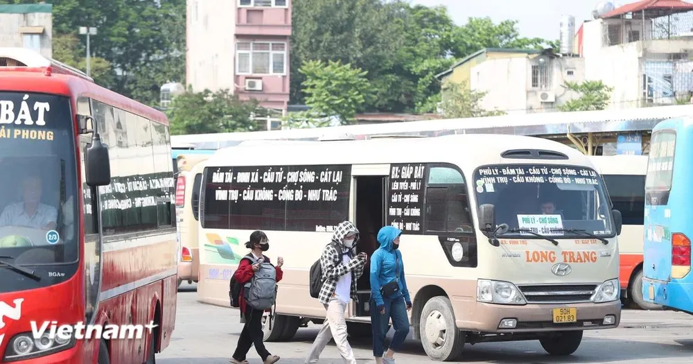 4 ngày Tết Dương lịch: Bến xe Hà Nội vận chuyển hơn 66.100 lượt hành khách đi lại