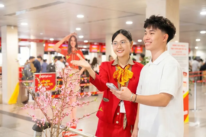 Vietjet tăng cường 390.000 chỗ cho các chặng bay dịp Tết Nguyên đán 2026