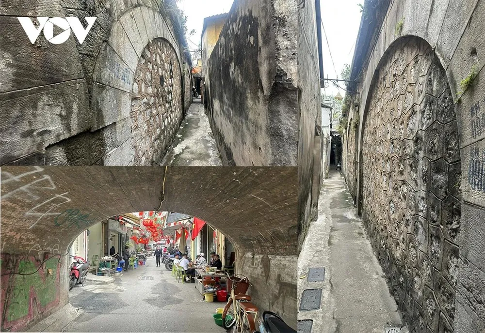 Hoạt động kinh doanh, sinh hoạt thường ngày gắn bó với không gian vòm cầu.