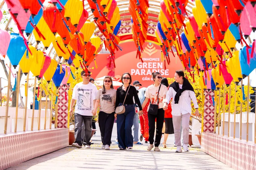 Nhiều người “phải lòng” với Vinhomes Green Paradise từ một chuyến du xuân
