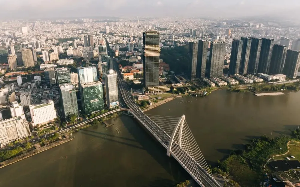 Tòa nhà trung tâm tài chính mới Marina IFC tại TPHCM.