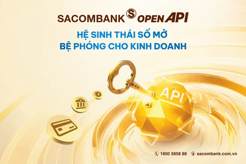 Sacombank phát triển ngân hàng mở Open Banking