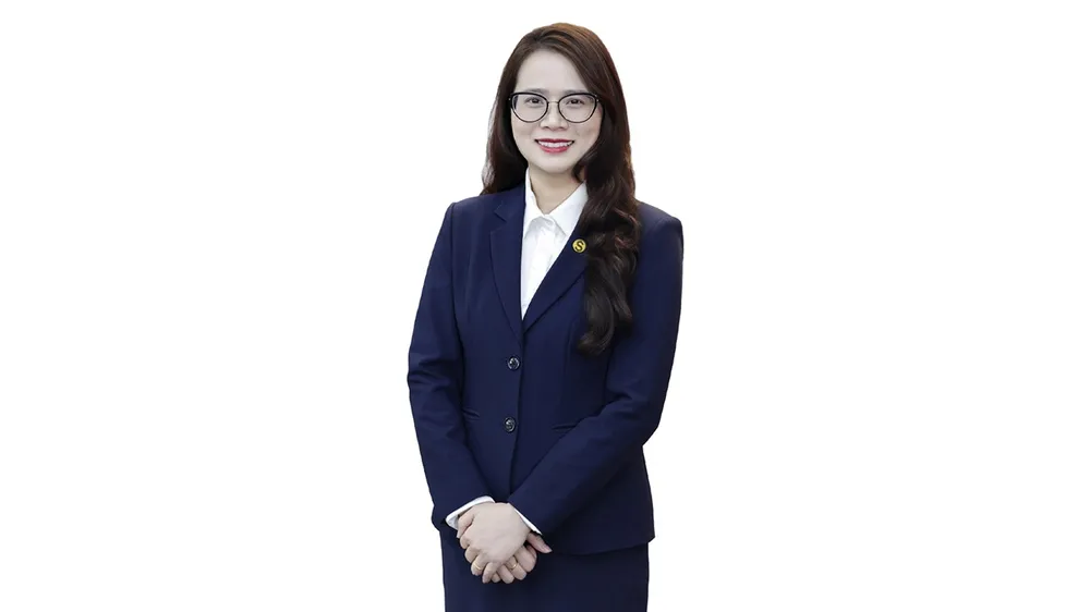 Phó Tổng giám đốc Sacombank Nguyễn Thị Kiều Anh kiêm nhiệm vai trò người quản trị công ty và công bố thông tin.