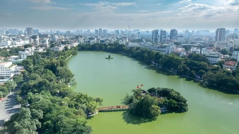 Quy hoạch tổng thể Thủ đô sẽ tái cấu trúc không gian đô thị, tạo điều kiện để bảo tồn khu vực lõi. Ảnh: KT