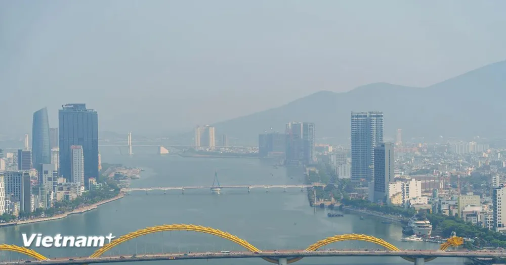 Toàn cảnh thành phố Đà Nẵng. (Ảnh: Thanh Phong/Vietnam+)