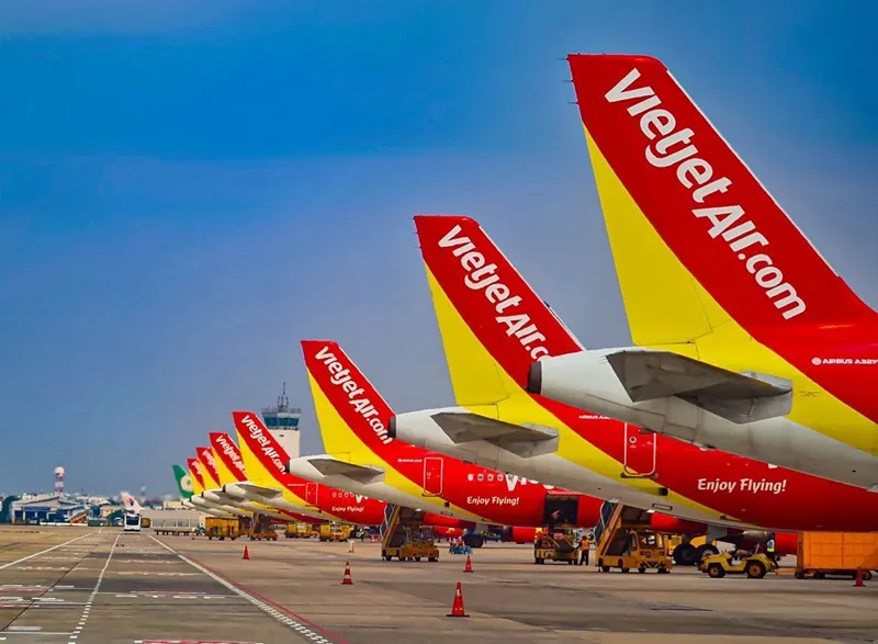 Vietjet là hãng hàng không có mức phát thải thấp nhất Đông Nam Á