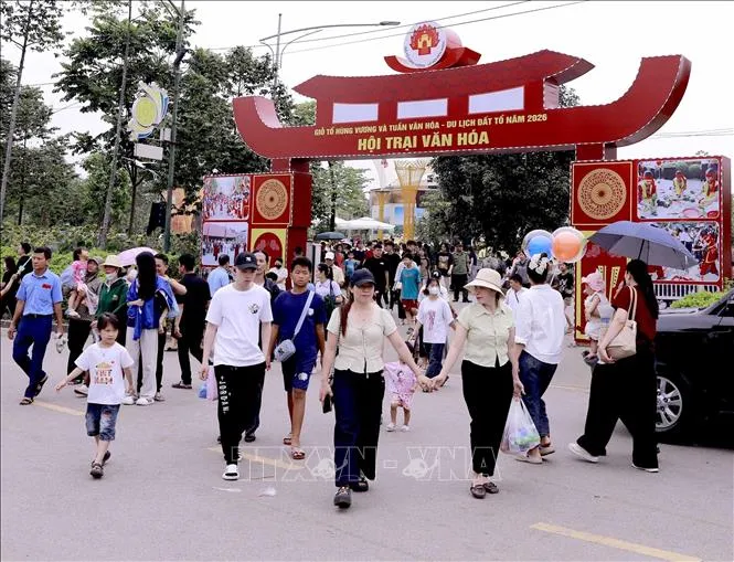 Phú Thọ đón hơn 6,5 triệu lượt du khách dịp Giỗ Tổ Hùng Vương