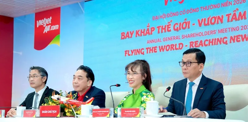 Đại hội đồng cổ đông thường niên 2026 bắt đầu một giai đoạn phát triển mới với tầm nhìn toàn cầu, tăng trưởng bền vững và giá trị dài hạn cho cổ đông.