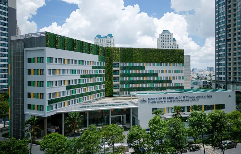 Vinmec Central Park được xây dựng trên khuôn viên rộng rãi với tổng số vốn đầu tư lớn.