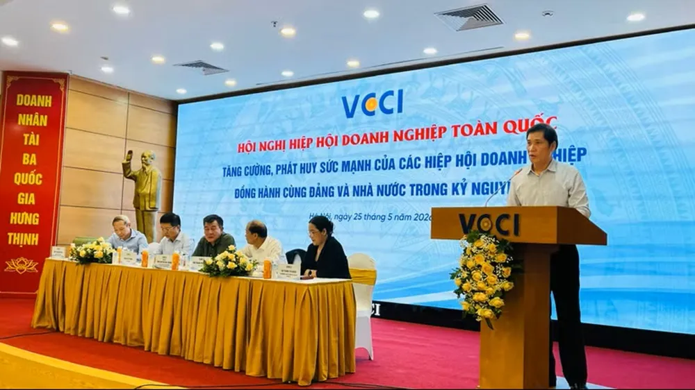 VCCI tổ chức hội nghị toàn quốc các Hiệp hội doanh nghiệp Việt Nam năm 2026