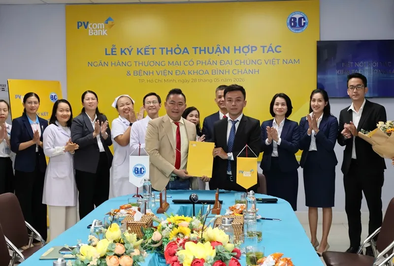PVcomBank và Bệnh viện Đa khoa Bình Chánh đã ký kết Thỏa thuận hợp tác toàn diện
