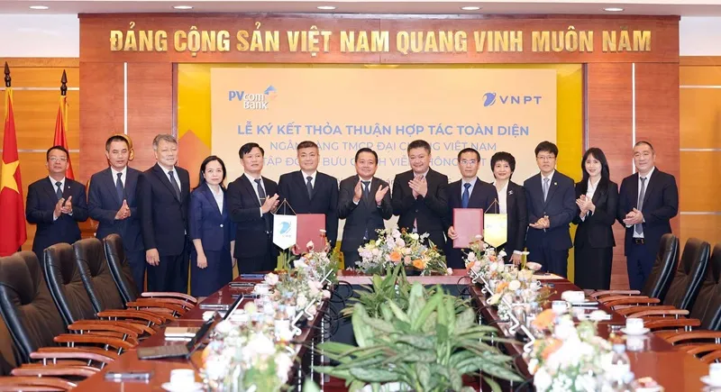 PVcomBank và VNPT ký kết thỏa thuận hợp tác toàn diện giai đoạn 2026 - 2030