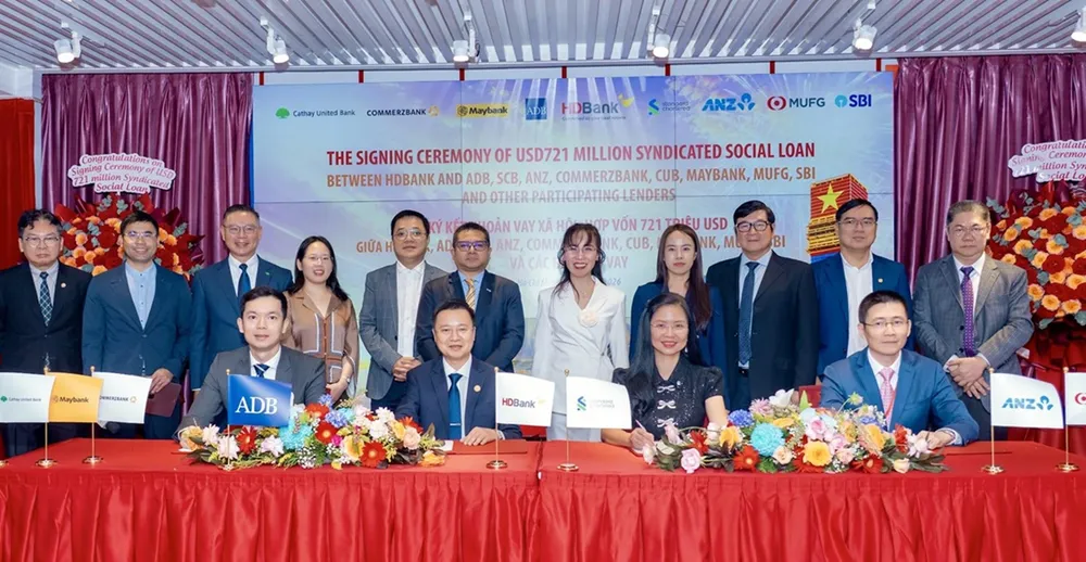 Lễ ký kết khoản vay xã hội hợp vốn quốc tế 721 triệu USD 